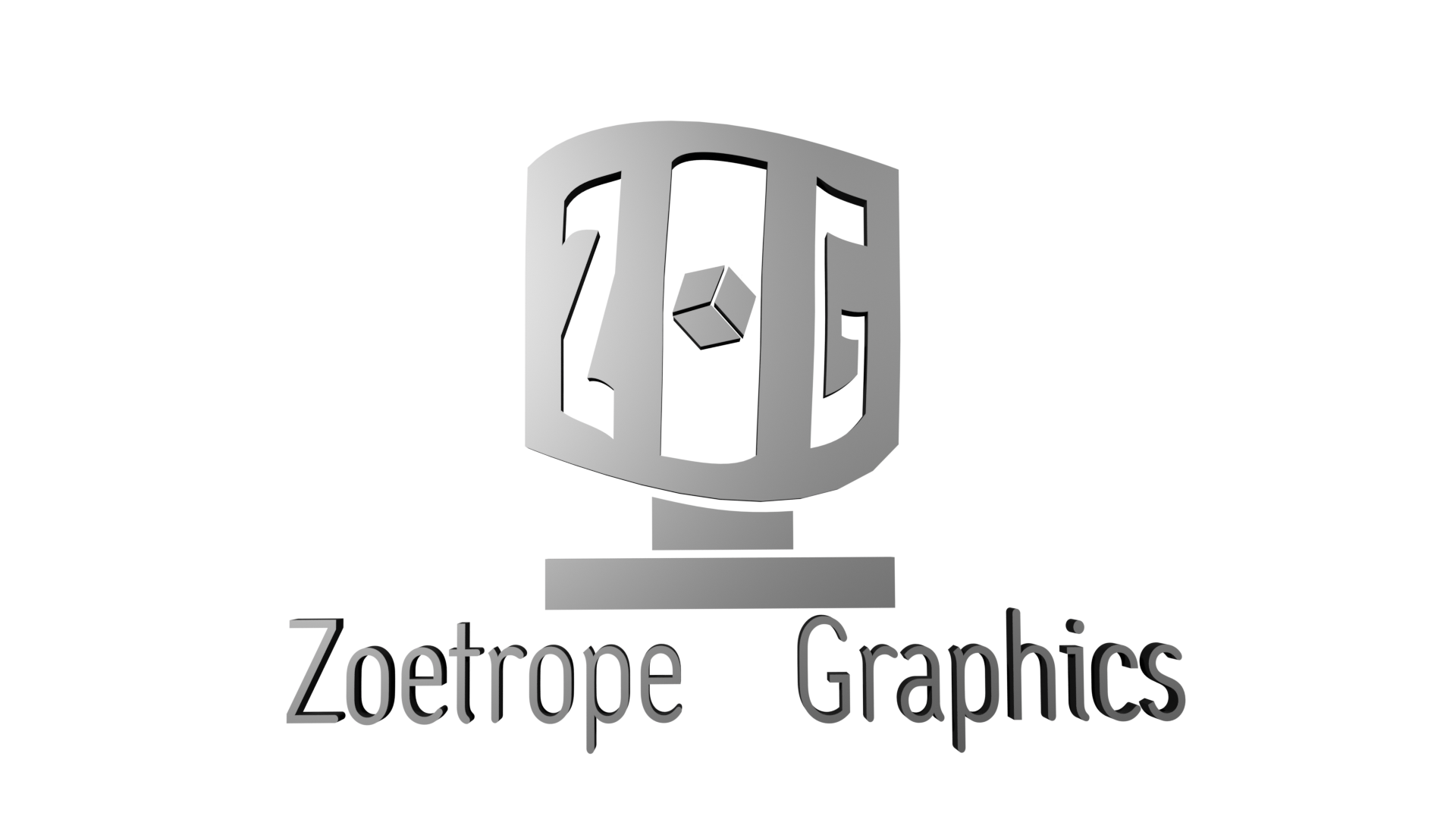 Official 3D zoetrope logo